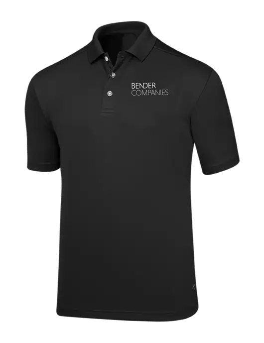 Callaway Core Black Performance Polo w/Bender Companies Logo