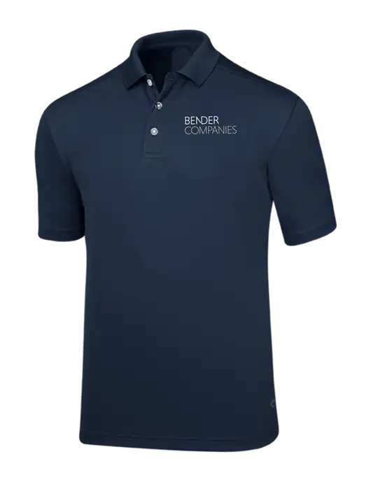 Callaway Core Navy Performance Polo w/Bender Companies Logo