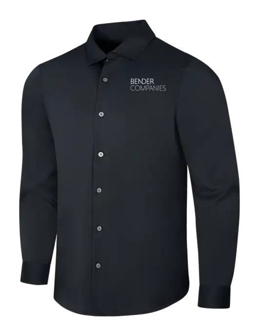 Black City Stretch Shirt w/Bender Companies Logo
