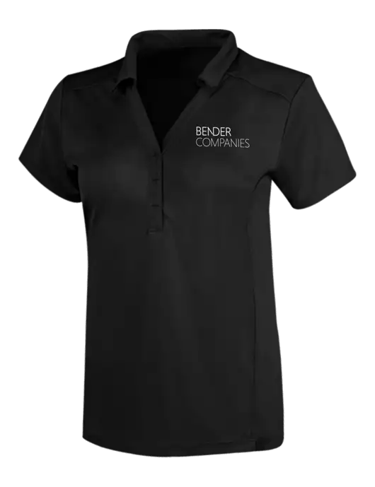 OGIO Blacktop Womens Framework Polo w/Bender Companies Logo