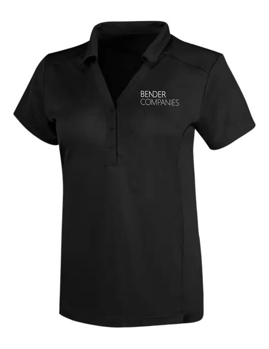 OGIO Blacktop Womens Framework Polo w/Bender Companies Logo