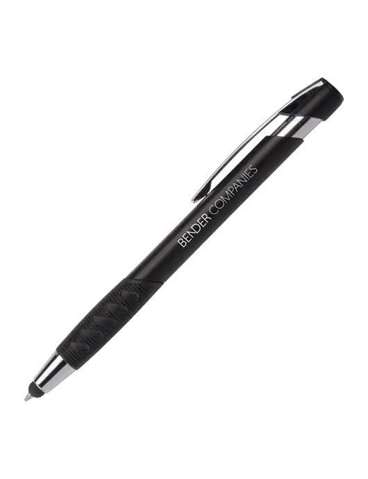 Alize Black Stylus Black Ink Pen w/Bender Companies Logo
