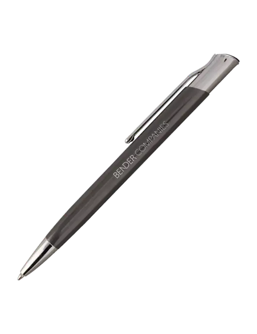 San Malo Gunmetal Pen - Black Ink w/Bender Companies Logo