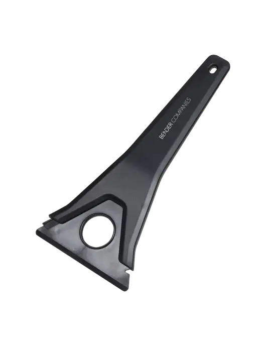 TriBlade Black Windshield Scraper w/Bender Companies Logo