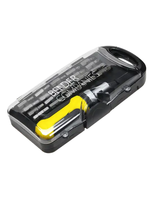 Artisan Black Screwdriver Set w/Bender Companies Logo