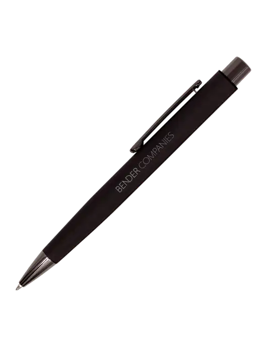 Moana Comfort Black - Black Ink w/Bender Companies Logo
