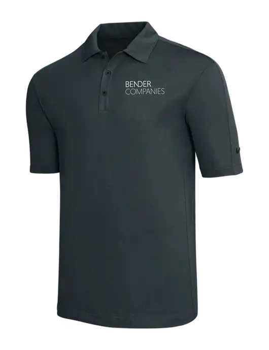 Nike Dark Grey Tech Sport Dri-FIT Polo w/Bender Companies Logo