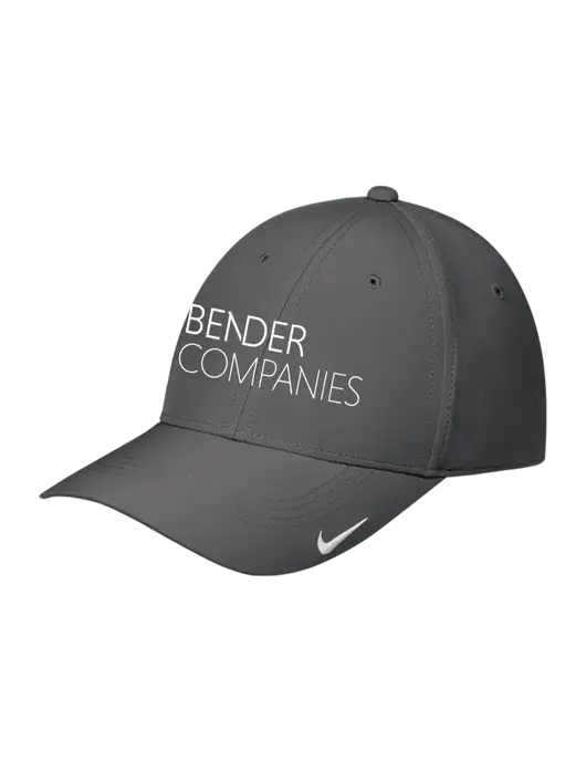 Nike Dark Grey Dri-FIT Legacy Cap w/Bender Companies Logo