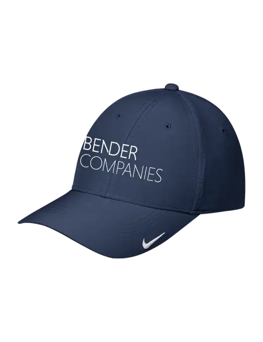 Nike Navy Dri-FIT Legacy Cap w/Bender Companies Logo