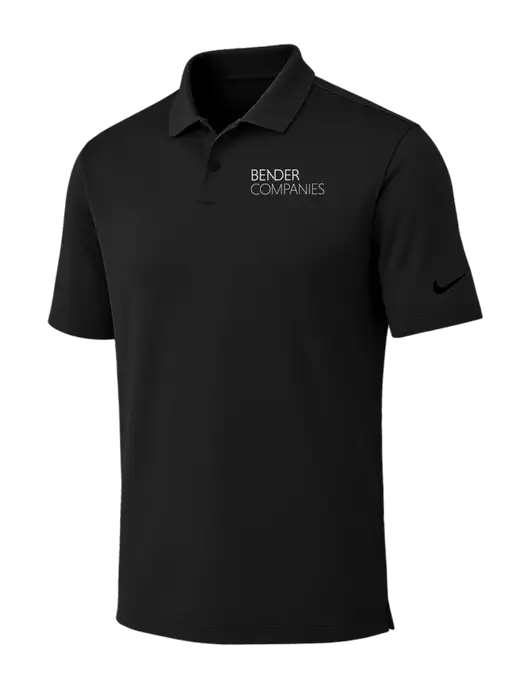 Nike Black Dri-FIT Vapor Polo w/Bender Companies Logo