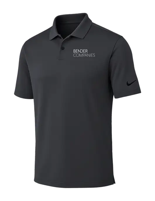 Nike Dark Grey Dri-FIT Vapor Polo w/Bender Companies Logo