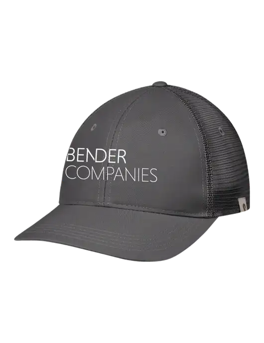 Carhartt Dark Grey Trucker Rugged Pro Series Cap w/Bender Companies Logo