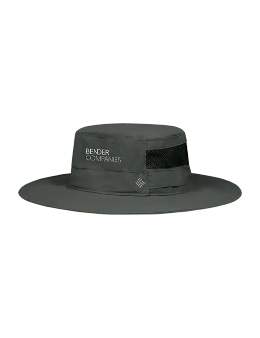 Columbia Dark Grey Bora Bora Booney  Hat w/Bender Companies Logo