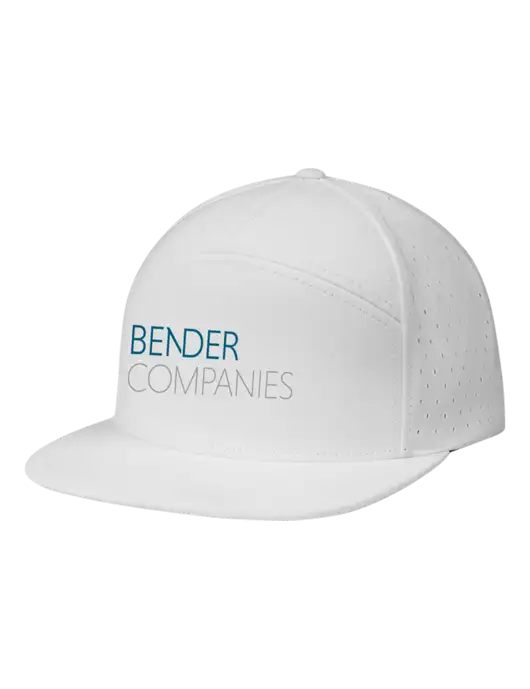 Richardson White Cannon Cap w/Bender Companies Logo