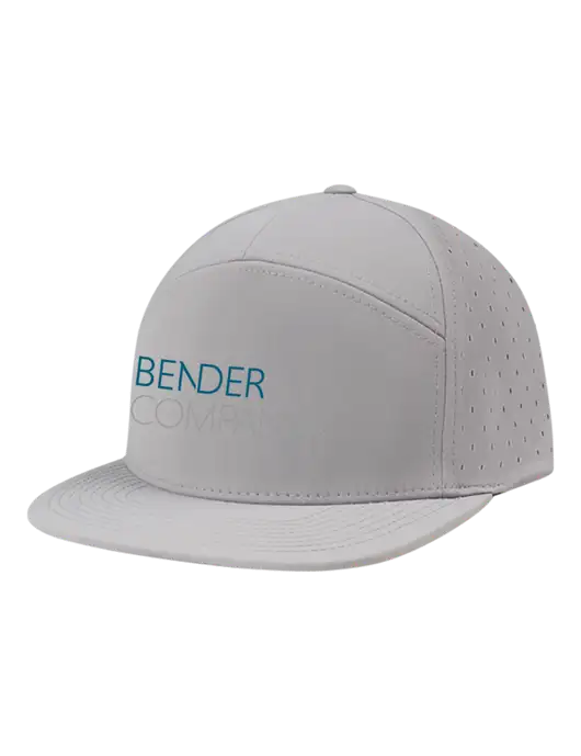 Richardson Light Grey Cannon Cap w/Bender Companies Logo