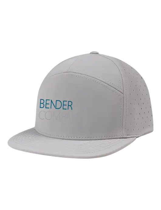 Richardson Light Grey Cannon Cap w/Bender Companies Logo