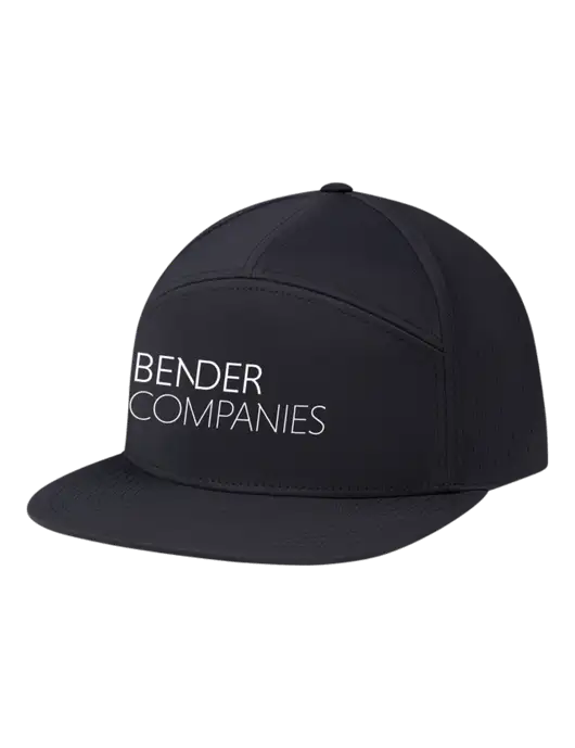 Richardson Black Cannon Cap w/Bender Companies Logo