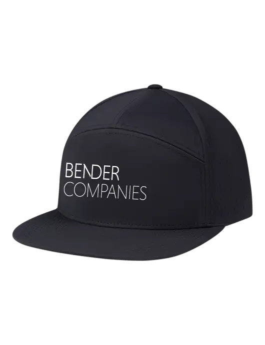 Richardson Black Cannon Cap w/Bender Companies Logo