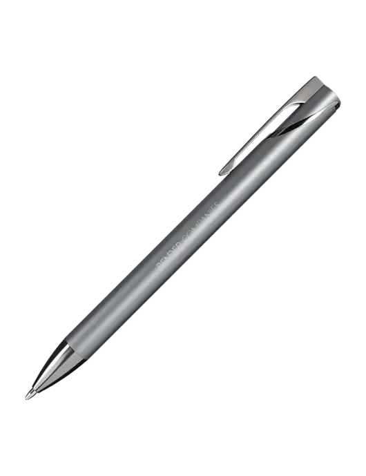 Dark Grey HyperNova Ballpoint Pen - Black Ink w/Bender Companies Logo
