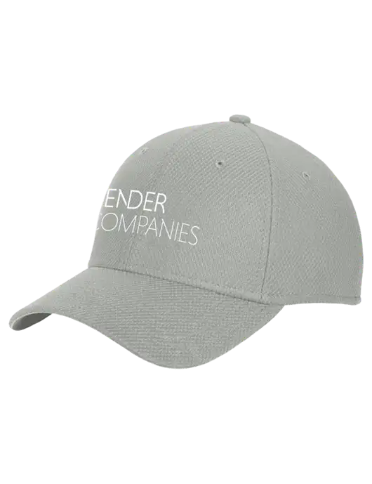 New Era Diamond Era Medium Grey Stretch Cap w/Bender Companies Logo