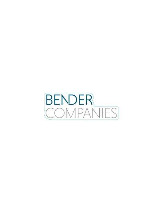 Small Decal (approx 7-10 sq in) w/Bender Companies Logo