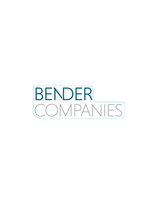 Medium Decal (approx 11-15 sq in) w/Bender Companies Logo
